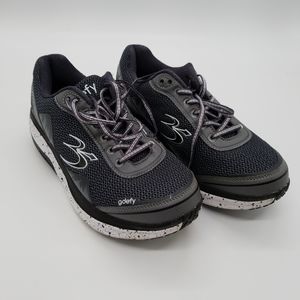 Gdefy Gravity Defyer Women's Gray Black White Sz 9